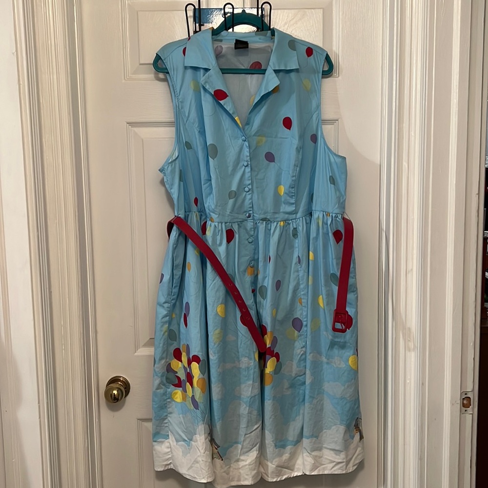 Her Universe Disney Pixar UP Dress WITH POCKETS